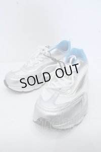 【SALE】ZARA シューズ.RHUIGIマルチカラースニーカー /シルバーｘホワイト/CH275 O-23-03-17-089-ZA-sho-YM-ZT1000