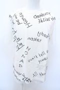 【WINTERセール】FUGA Tシャツ.総柄 /ホワイト/44 O-23-03-17-009-FU-ts-YM-ZT226
