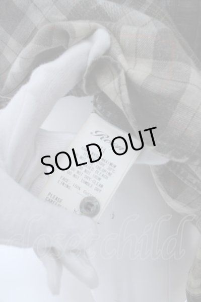 画像3: Roen シャツ.TARTAN SKULL SHIRT /アイボリー/44 O-23-03-22-040-Ro-sh-YM-ZT081 (3)