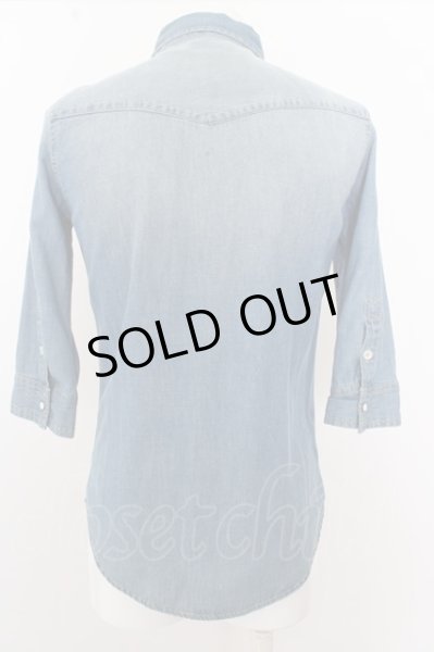 画像4: Roshell シャツ.デニムウエスタン /インディゴ/M O-23-03-22-088-Ro-sh-YM-ZT052 (4)