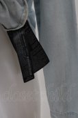 画像2: 【セール】ZARA シャツ.ボタンダウンデニム /ライトインディゴ/EU S O-23-03-22-092-ZA-sh-YM-ZT051 (2)