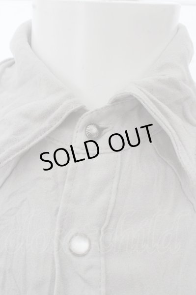 画像2: BUFFALO BOBS シャツ.リンクルスエードウエスタン /グレー/2 O-23-03-22-095-BU-sh-YM-ZT051 (2)