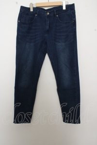 【セール】Roshell パンツ.ストレッチスキニーデニム /インディゴ/XL O-23-03-22-142-Ro-pa-YM-ZT056
