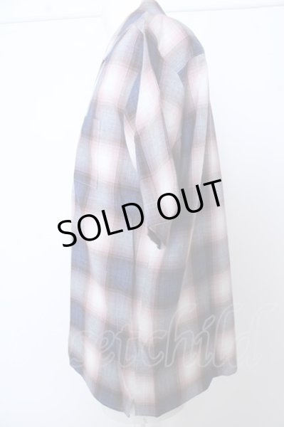 画像2: GOSTAR DE FUGA シャツ.開襟チェック /レッド/46 O-23-03-22-003-GO-sh-IG-ZT056 (2)