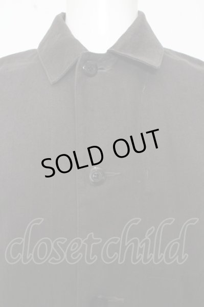 画像2: ATTACHMENT コート.リネンチノクロスワーク /ダークグレー/1 O-23-03-27-073-AT-ts-YM-ZT46 (2)