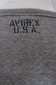 画像2: 【SALE】AVIREX Tシャツ.ロングテレコ /グレー/M O-23-03-27-077-CI-ts-YM-ZT60 (2)