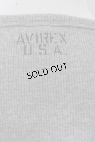 画像2: AVIREX Tシャツ.ロングテレコ /グレー/M O-23-03-27-077-CI-ts-YM-ZT060