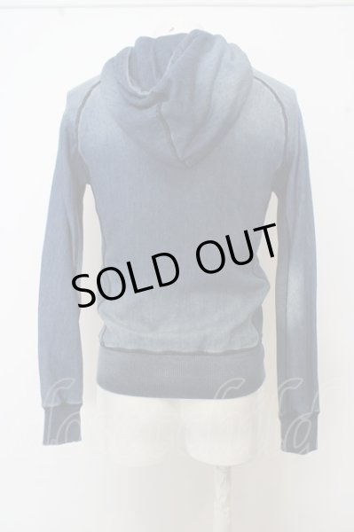 画像3: 1piu1uguale3 RELAX パーカー.カモフラージュ柄デニム /インディゴカモ/S O-23-03-27-085-1p-to-YM-ZT046 (3)