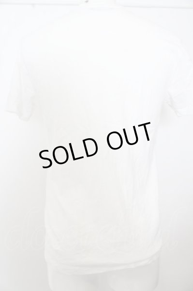 画像3: GUILD PRIME Tシャツ.ロゴVネック /ホワイト/1 O-23-04-06-013-GU-to-YM-ZT434 (3)