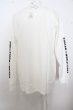 画像3: GOSTAR DE FUGA Tシャツ.フォトプリントビッグ /ホワイト/46 O-23-04-06-015-GO-ts-IG-ZT434 (3)