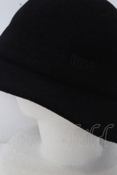 画像2: 【SALE】RUDE GALLERY ハット.ブリム /ブラック/ O-23-04-08-031-RU-za-YM-ZT238