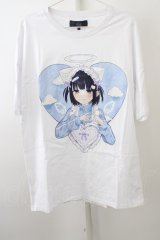 【SALE】ililil Tシャツ.ねこみみてんしちゃん T-23-04-12-008-0-ts-YM-ZT405