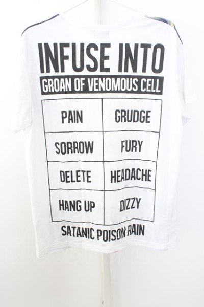 画像2: 【SALE】BLACKMORAL Tシャツ.HERESY LIMITED GROAN OF VENOMOUS CELL T-23-04-12-012-BL-ts-YM-ZT405