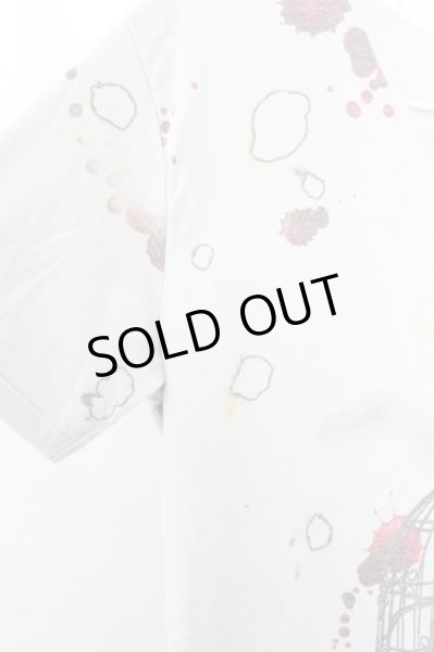 画像4: JURY BLACK Tシャツ.Blood Bird Cage T-23-04-12-018-JU-ts-YM-ZT415 (4)