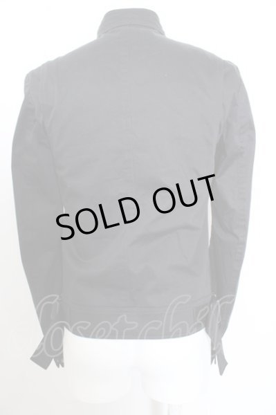 画像5: s'exprimer ジャケット.× ANCHORコラボ ライダース /ブラック/44 O-23-04-13-002-s'-ts-YM-ZT032 (5)