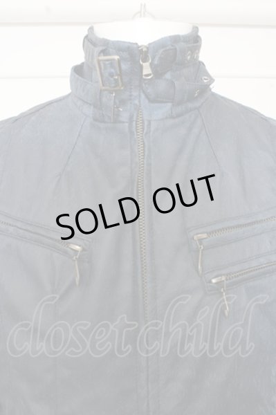 画像2: TORNADO MART ジャケット.ヘアラインシングルライダース /ネイビー/L O-23-04-13-029-TO-ja-YM-ZT-ML003 (2)