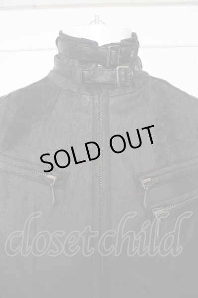 画像2: TORNADO MART ジャケット.ヘアラインシングルライダース /ブラック/L O-23-04-13-037-TO-ja-YM-ZT216 (2)