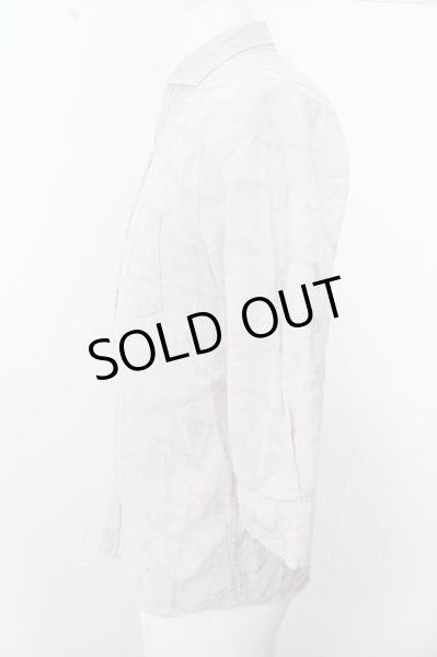 画像3: GOSTAR DE FUGA シャツ.カモフラジャガード /グレー/44 O-23-04-15-031-GO-sh-YM-ZT103 (3)