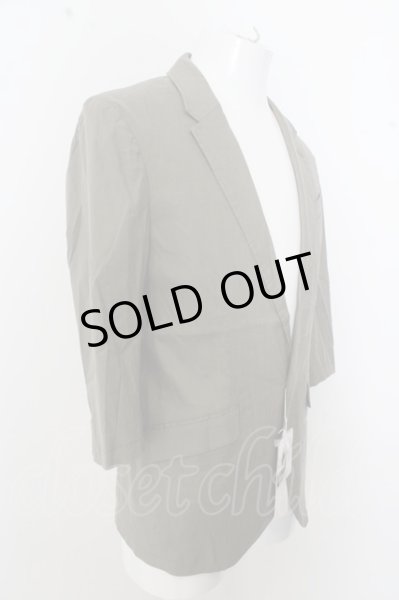 画像3: GOSTAR DE FUGA ジャケット.PARLIAMENTリネンテーラード /カーキ/46 O-23-04-15-052-GO-ja-YM-ZT029 (3)