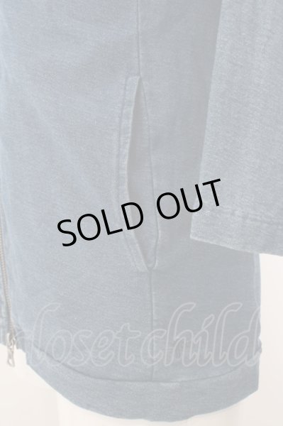 画像3: NO ID. パーカー.ストレッチデニム七分袖 /インディゴ/2 O-23-04-15-006-NO-to-YM-ZT103 (3)