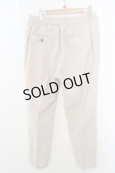 画像4: GOSTAR DE FUGA パンツ.リネンライクポリエステルスラックズ'20SS /ベージュ/46 O-23-04-15-093-GO-pa-YM-ZT032 (4)