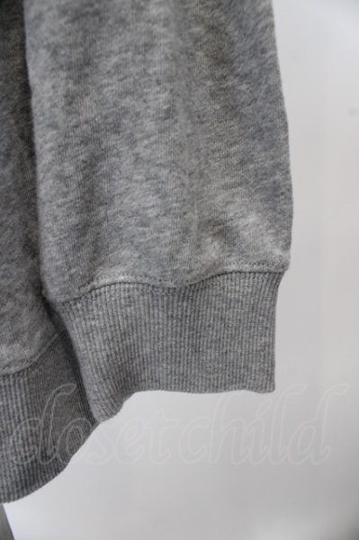 画像3: NO ID. パーカー.C裏毛ツイストhーデッドプルオーバー /グレー/2 O-23-04-17-005-NO-to-YM-ZT102 (3)