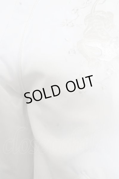 画像3: Black by VANQUISH ジャケット.スカジャン /ホワイト/S O-23-04-17-011-Bl-ja-YM-ZT102 (3)