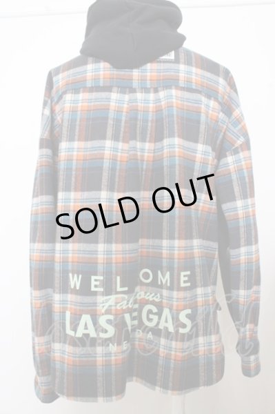 画像4: MAISON MIHARA YASUHIRO パーカー.SHIRT DOCKING PARKA /ブラックｘパターン/46 O-23-04-17-019-KU-to-YM-ZT197 (4)