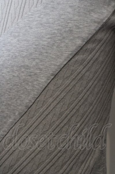 画像2: TORNADO MART カットソー.リンクスケーブルJQシルスムース /グレー/L O-23-04-21-030-TO-to-YM-ZT215 (2)