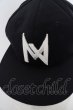 画像2: Moonage Devilment(清春) キャップ.Mスナップバック /ブラック/- O-23-04-21-065-Mo-za-YM-ZT228 (2)