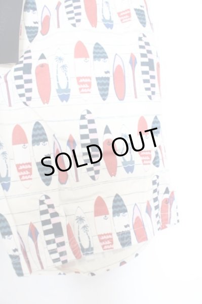 画像2: CavariA パンツ.サーフプリントショーツ /ネイビーｘベージュ/46 O-23-04-25-018-Ca-pa-YM-ZT099 (2)