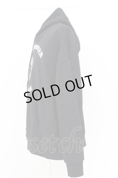 画像2: ililil パーカー.ホイールオブフォーチューン /ブラック/F O-23-04-30-034-il-to-YM-ZT145 (2)