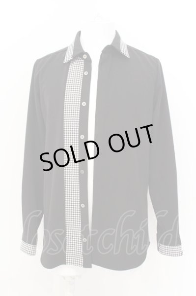 画像4: NO ID. シャツ.フライフロント切替レギュラーカラー /ホワイトｘブラック/1 O-23-04-30-041-NO-sh-YM-ZT083 (4)