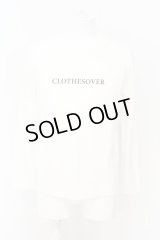 【WINTERセール】NO ID. カットソー.CLOTHESOVERプリントロンT /ホワイト/2 O-23-04-30-065-NO-to-YM-ZT098