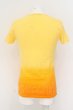 画像3: GOSTAR DE FUGA Tシャツ.グラデーションVネック /イエロー/44 O-23-04-30-078-GO-ts-YM-ZT146 (3)