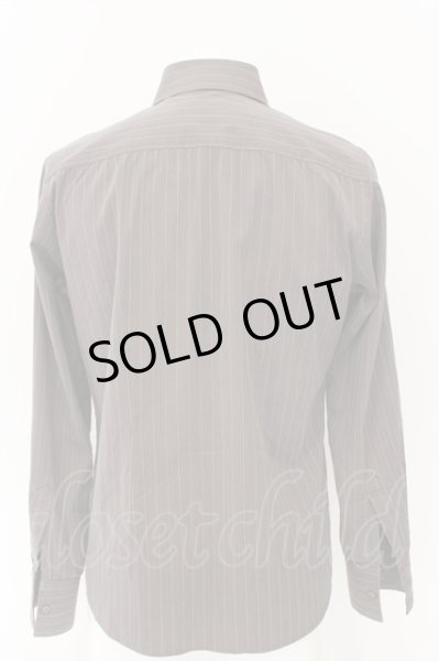 画像3: TORNADO MART シャツ.ストライプヒヨク /ダークグレー/M O-23-04-30-127-TO-sh-YM-ZT483 (3)