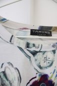 画像3: 【SALE】TRAVAS TOKYO Tシャツ.Acrylic art round hem BIG T-23-05-09-020-TR-ts-YM-ZT161