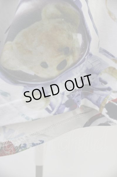 画像7: TRAVAS TOKYO Tシャツ.Acrylic art round hem BIG T-23-05-09-020-TR-ts-YM-ZT161 (7)