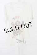 【SALE】Roen Tシャツ.VENUE ROCKSTAR T-23-05-09-010-Ro-ts-YM-ZT161
