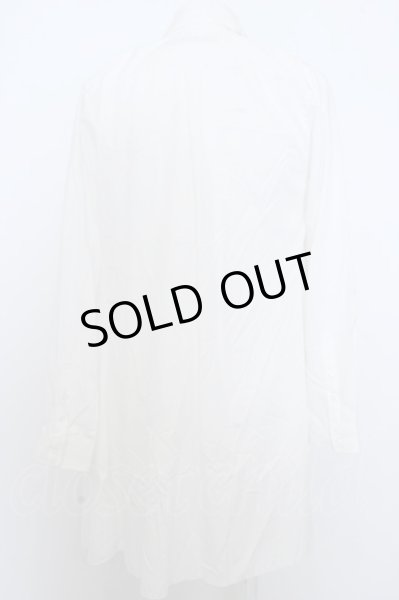 画像3: FUGA カーディガン.Makani シャツ素材変形トッパーカーディガン /ホワイト/44 O-23-05-09-046-FU-to-YM-ZT136 (3)