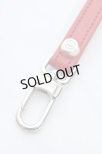 画像4: Justin Davis ストラップ.レザーキーホルダー /レッド/ O-23-05-12-044-Ju-za-YM-ZT-ML001 (4)