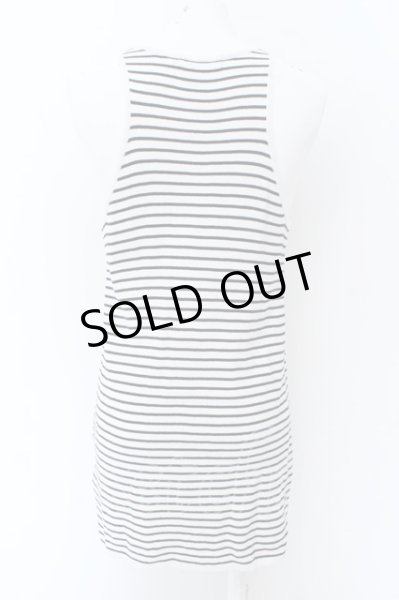 画像3: GOSTAR DE FUGA タンクトップ.BONHEUR ロング /ホワイトｘブラック/46 O-23-05-12-007-GO-to-YM-ZT135 (3)