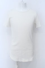 【SALE】TORNADO MART Tシャツ.シャイニーテレコエンボス /ホワイト/M O-23-05-12-009-TO-ts-YM-ZT135