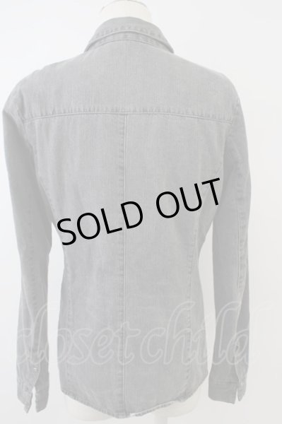 画像2: attack the mind 7 シャツ.ボタンデニム T-23-05-17-009-at-sh-YM-ZT001 (2)