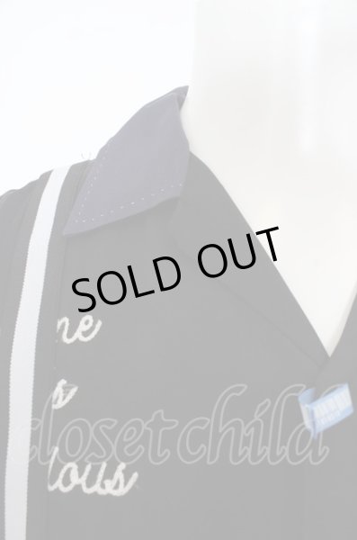 画像2: MAISON MIHARA YASUHIRO シャツ.サスペンダーボウリング HS /ブラック/46 O-23-05-24-024-KU-sh-YM-ZT047 (2)