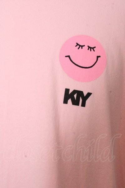 画像2: 【SALE】MARDIGRAS(SADS清春) Tシャツ.Smily KIY /ピンク/XL O-23-05-24-001-MA-ts-YM-ZT48