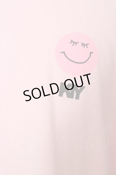 画像2: MARDIGRAS(SADS清春) Tシャツ.Smily KIY /ピンク/XL O-23-05-24-001-MA-ts-YM-ZT048 (2)