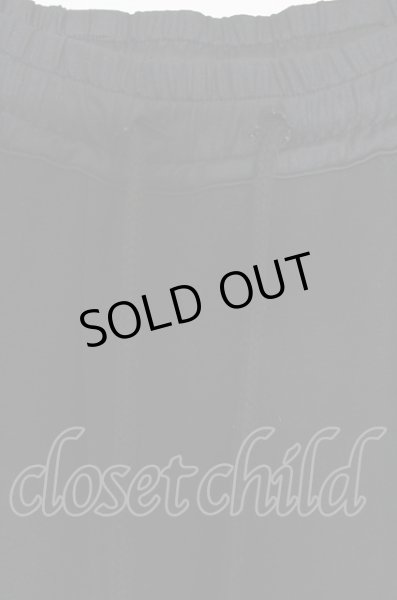 画像2: A.F ARTEFACT パンツ.SUPER SARROUEL PANT SILICONIZED-CORD /ブラック/1 O-23-05-24-051-A.-pa-YM-ZT013 (2)