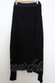 画像4: A.F ARTEFACT パンツ.SUPER SARROUEL PANT SILICONIZED-CORD /ブラック/1 (4)