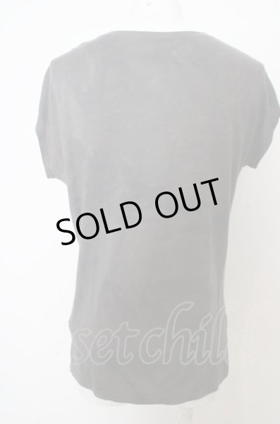 画像5: Moonage Devilment(清春) Tシャツ.プリントポケット /チャコール/S O-23-05-24-007-Mo-ts-YM-ZT48 (5)